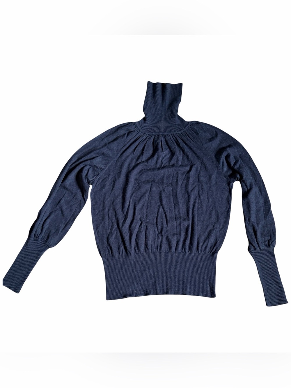 Philippe Adec Silk and Cashmere Blend Turtleneck